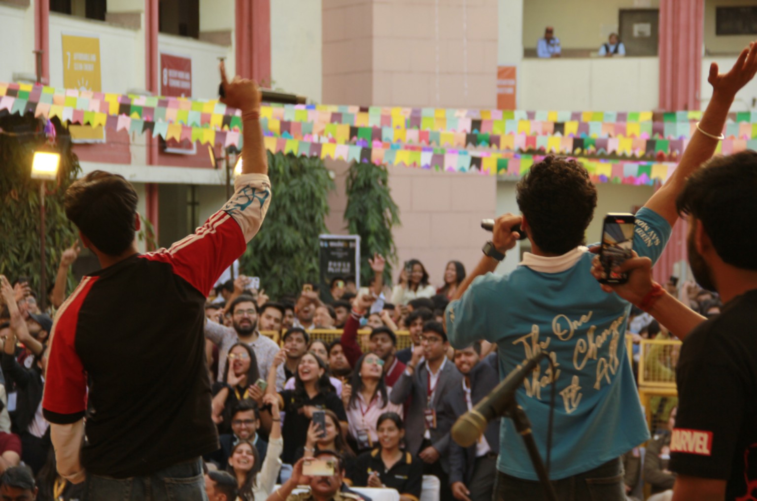 The crowd