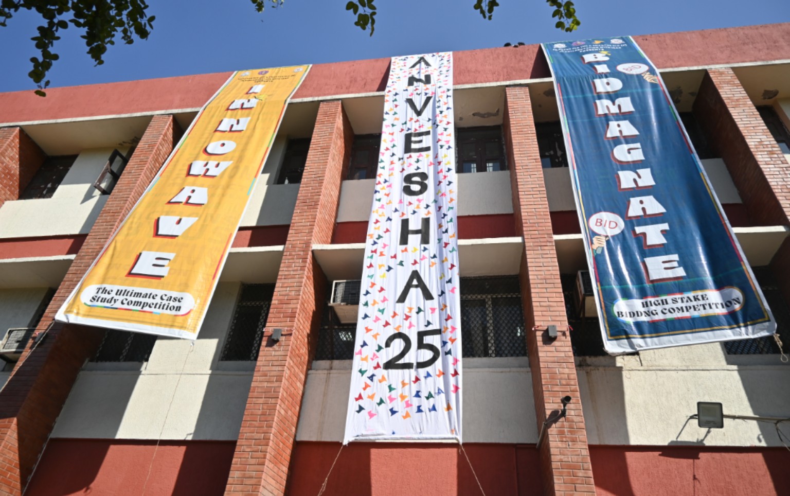 ANVESHA’25 campus banner